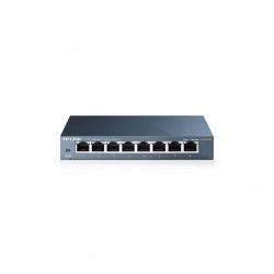TP-Link TL-SG108 beltéri, asztali, nem menedzselhető, Gigabit LAN port 8 Switch