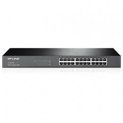 TP-Link TL-SG1024 beltéri, 19” rackbe szerelhető, nem menedzselhető, Gigabit LAN port 24 Switch