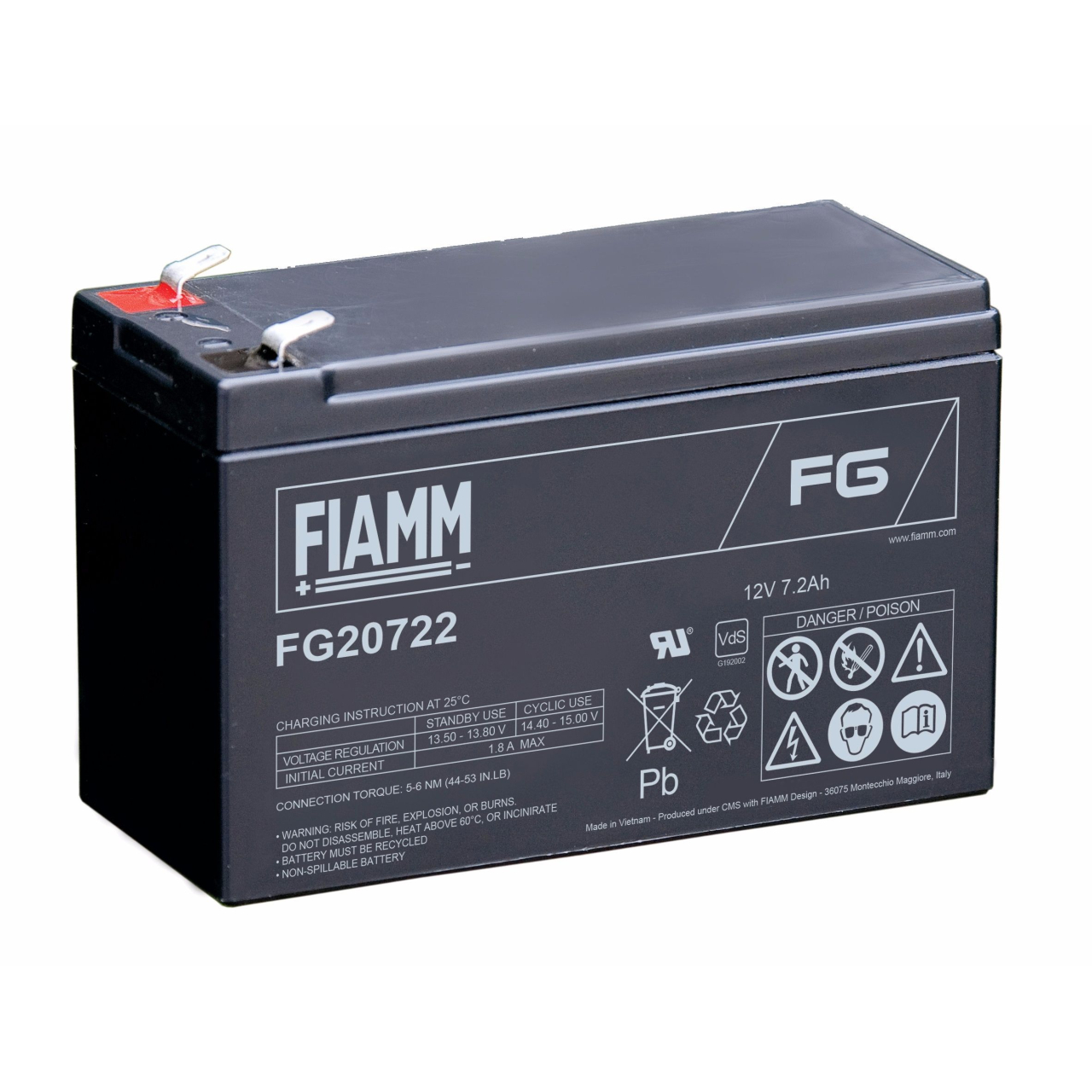 FIAMM 12V 7Ah Akkumulátor