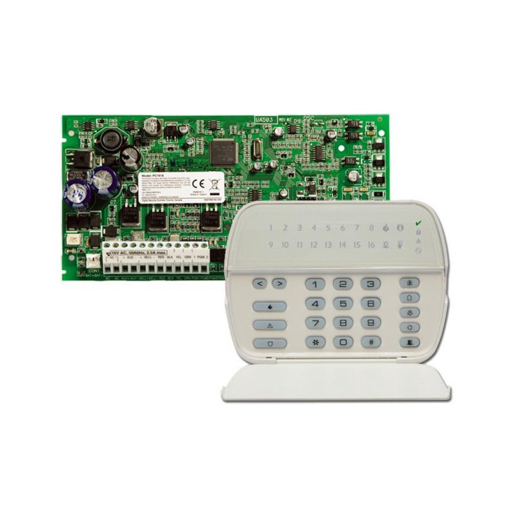 DSC PC1616 Központ + PK5516 LED kezelő